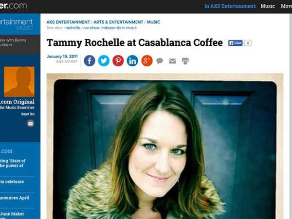 Tammy Rochelle at Casablanca – Examiner.com